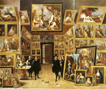 David Teniers the Younger - Die Galerie des Erzherzogs Leopold Wilhelm in Brüssel