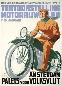 Tentoonstelling motorrijwielen