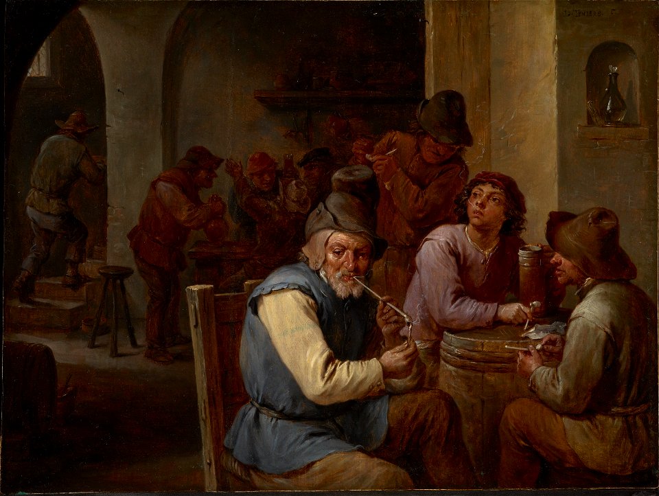 David Teniers II - Country Pub (c.1660)