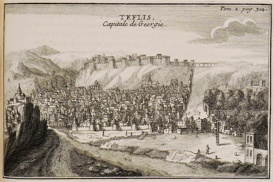 TEFLIS Capitale de Georgie - Tournefort Joseph Pitton De - 1717