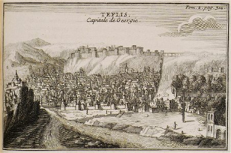 TEFLIS Capitale de Georgie - Tournefort Joseph Pitton De - 1717