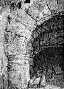 Teramo – Avanzi dell’anfiteatro (xilografia)