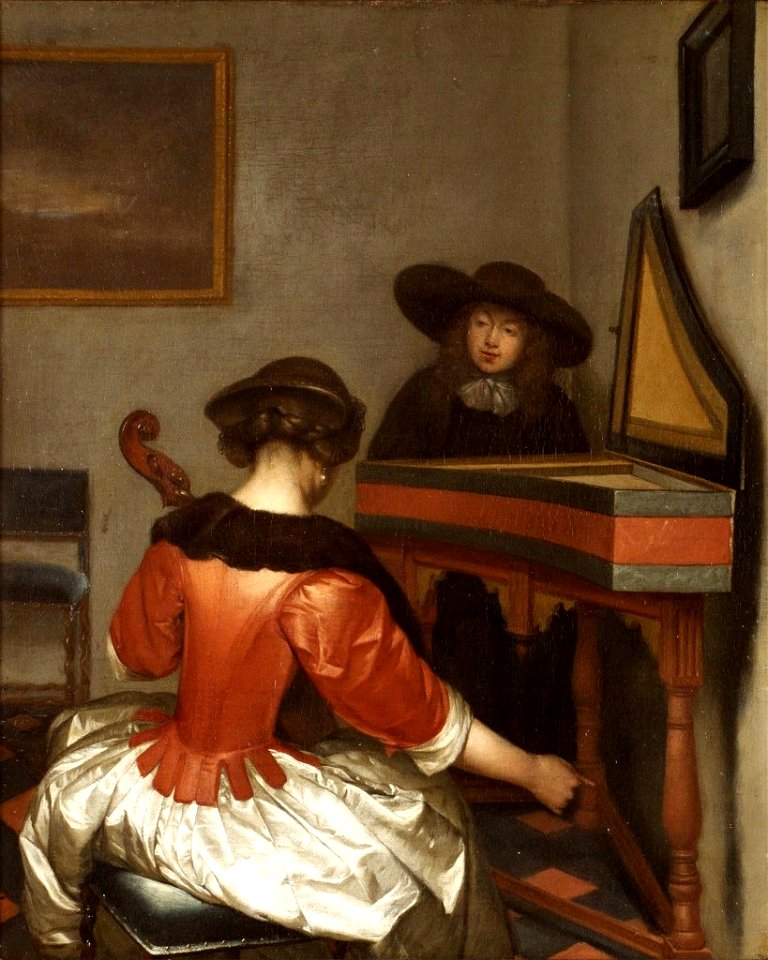 Ter Borch, Musicerend paar