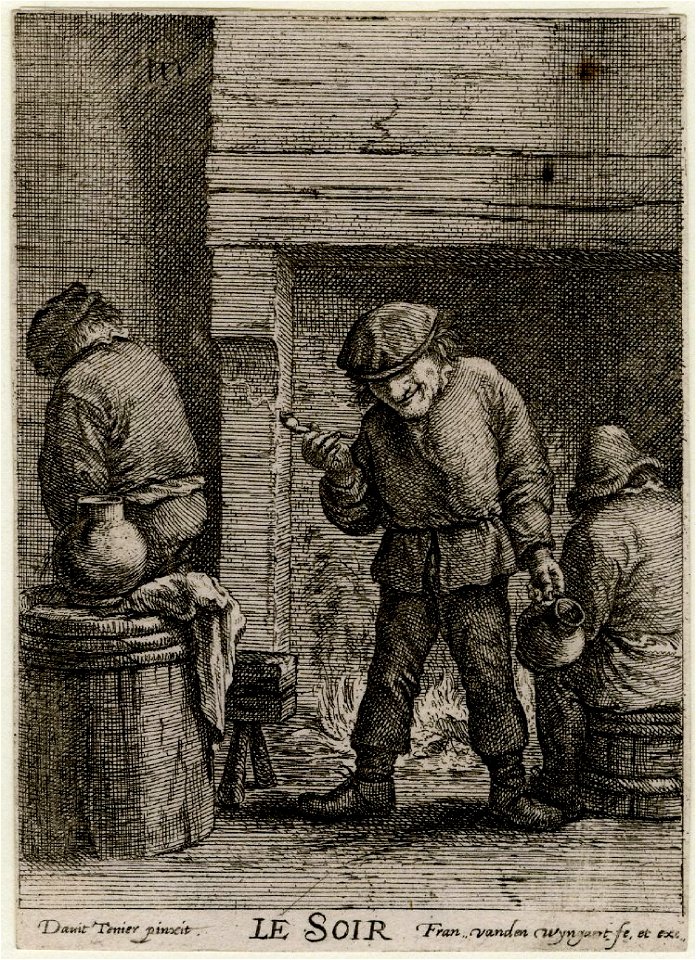 Teniers Wyngaerde Le Soir