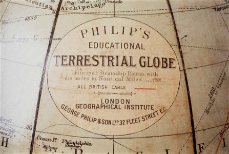 Terrestrial table globe RMG D7691-2