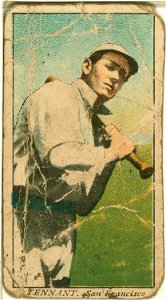 Tennant, San Francisco Team, baseball card portrait LCCN2007683719