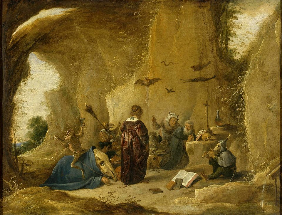 David Teniers (II) - Temptation of St Antony - WGA22101