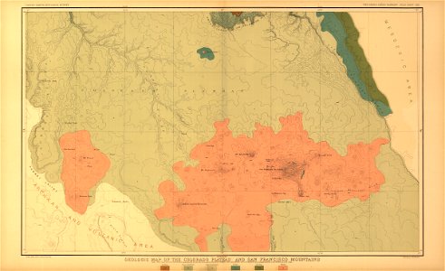 Tertiary history of the Grand cañon district, with atlas,... LOC gs05000790-24