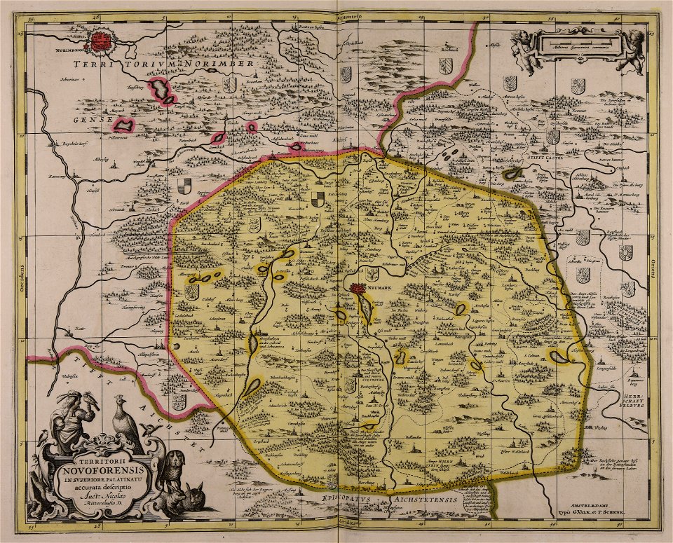 Territorii Nouoforensis in superiore Palatinatu accurata descriptio - CBT 5877820