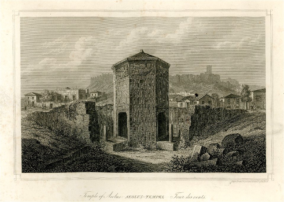 Temple of Aeolus acquaforte