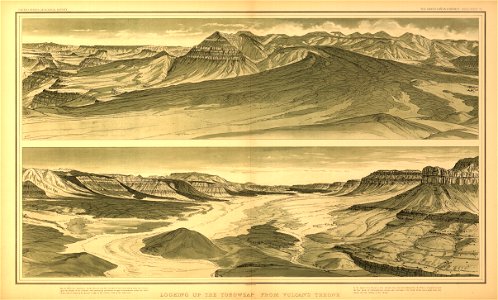 Tertiary history of the Grand cañon district, with atlas,... LOC gs05000790-6. Free illustration for personal and commercial use.