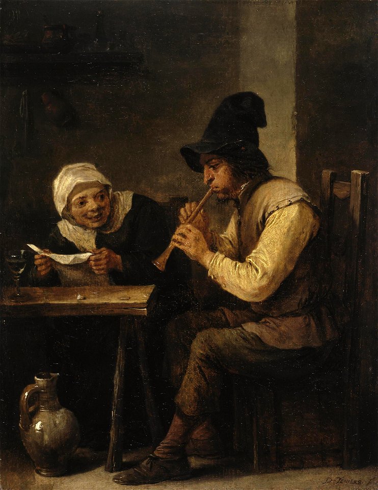 David Teniers de Jonge - Duet (1640s)