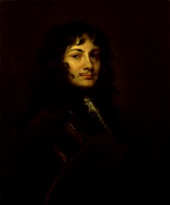 Sir William Temple, Bt by Sir Peter Lely. Free illustration for personal and commercial use.