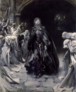 Dame (Alice) Ellen Terry by John Singer Sargent