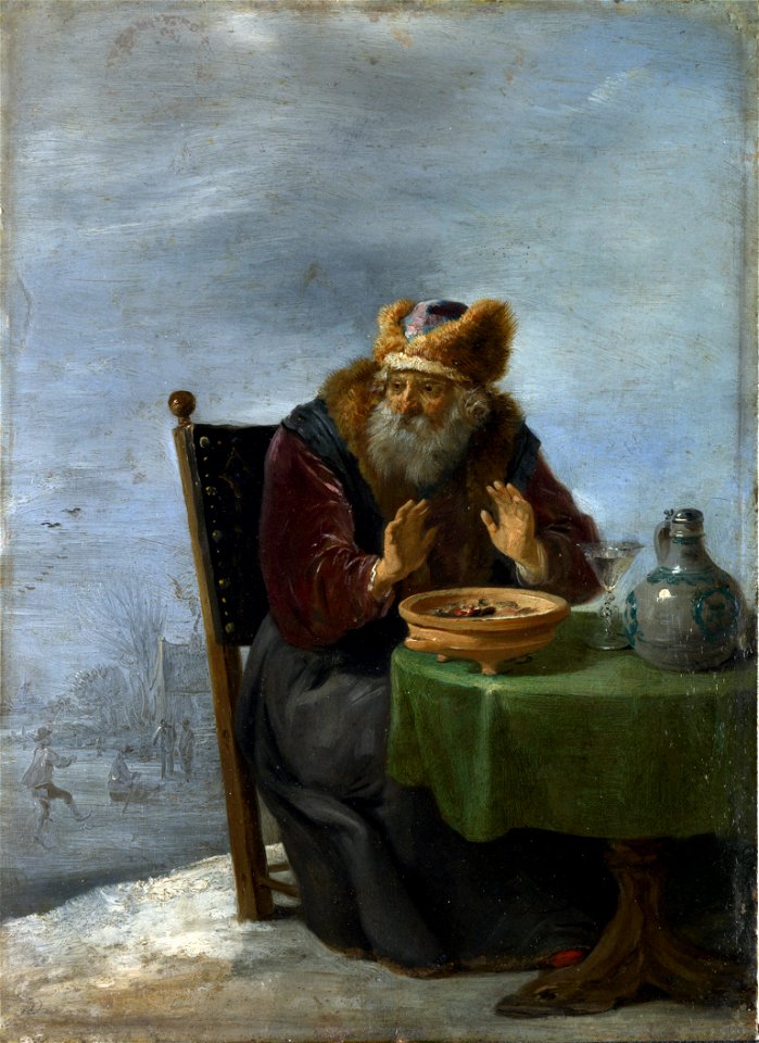 David Teniers de Jonge - Winter (National Gallery, Londen)