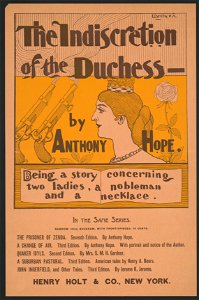 The indiscretion of the duchess by Anthony Hope LCCN2015645381. Free illustration for personal and commercial use.