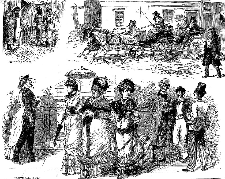 The Jewish Question in Roumania - Character sketches in Galatz