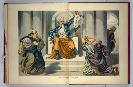 The judgement of Solomon - Kep. LCCN2011647327