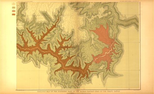 Tertiary history of the Grand cañon district, with atlas,... LOC gs05000790-15