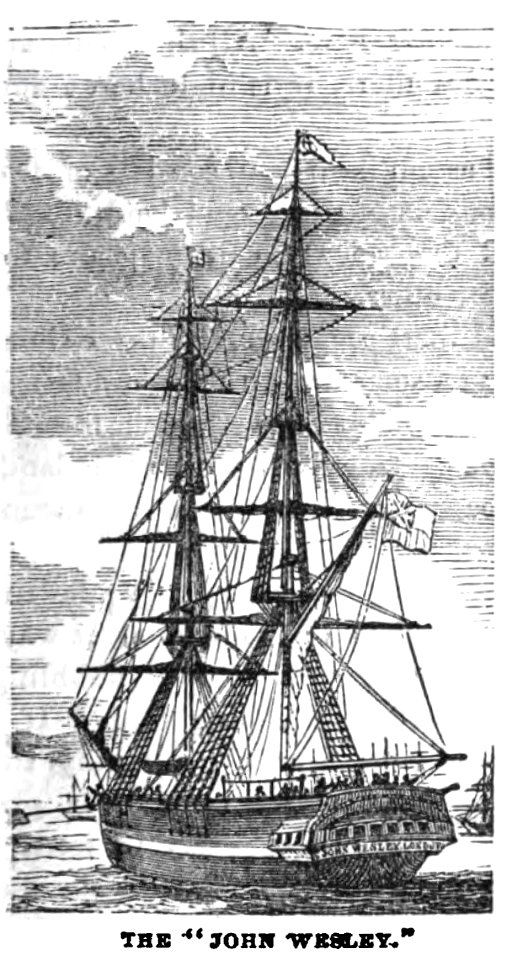 The John Wesley - Aunt Elizabeth's Missionary Voyage (XV, October 1858, p.111) - Copy