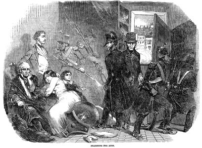 The Illustrated London News - La police recherche des armes