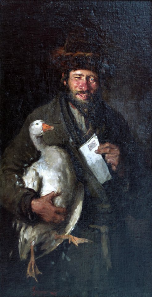 The Jew with the Goose Nicolae Grigorescu