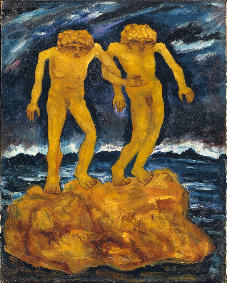 The Last Human Beings (Carl Fredrik Hill) - Nationalmuseum - 23429