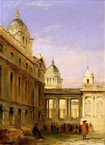 The King William Quadrangle, Greenwich Hospital RMG BHC1832