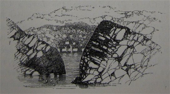The Islets of the Channel 1858 Walter Cooper Dendy b