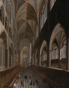 The Interior of Westminster Abbey - Google Art Project. Free illustration for personal and commercial use.