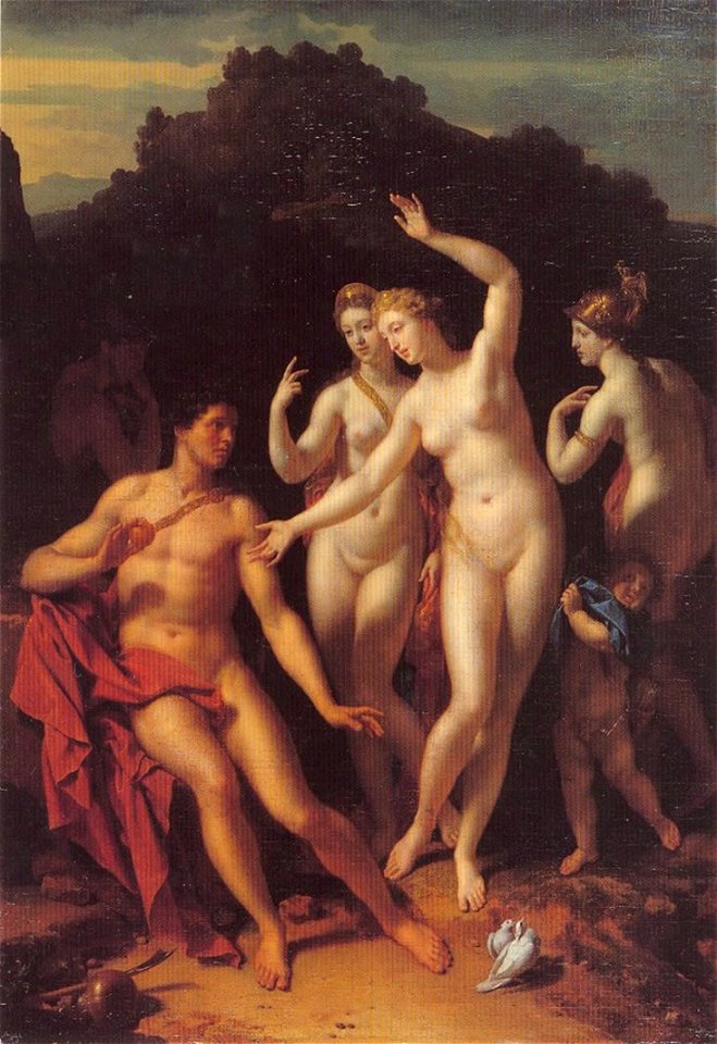 The Judgement of Paris by Adriaen van der Werff
