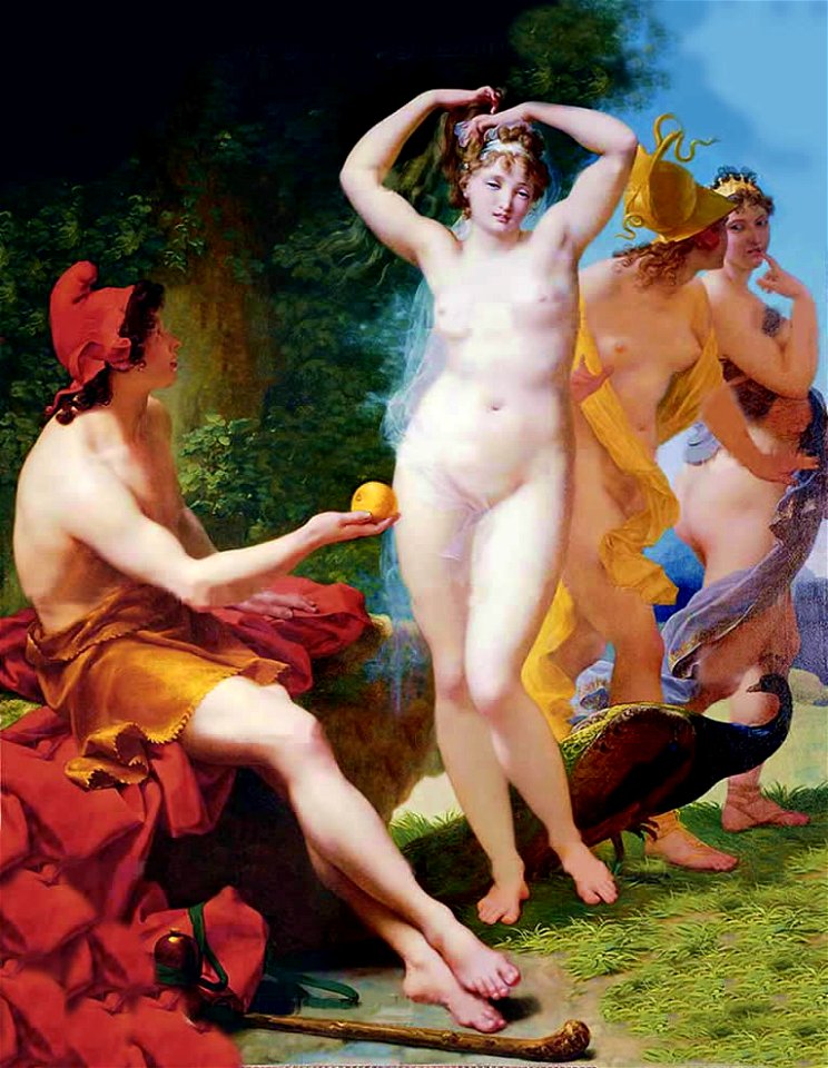 The Judgement of Paris by Jean Baptiste Regnault