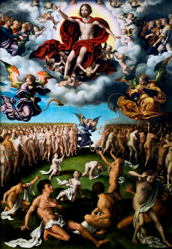 The Last Judgment by Joos van Cleve