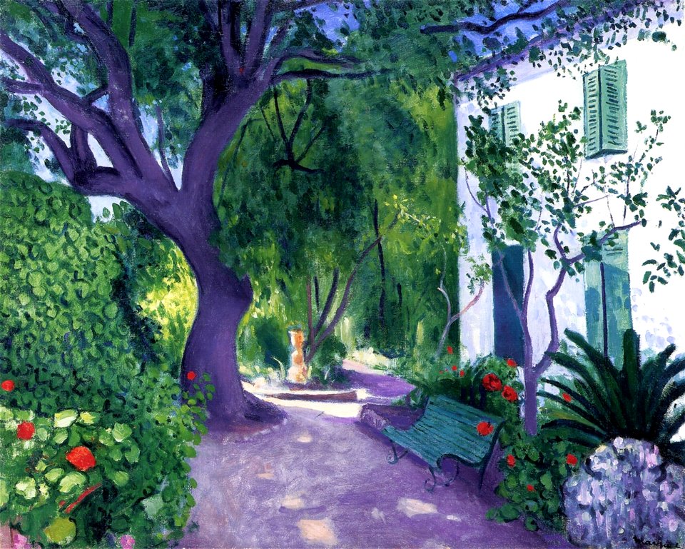 The Large Olive Tree Albert Marquet (1943)