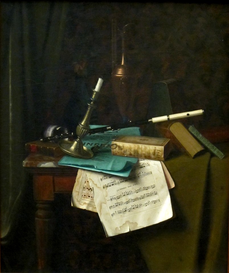 The Last Rose of Summer by William Michael Harnett, 1886