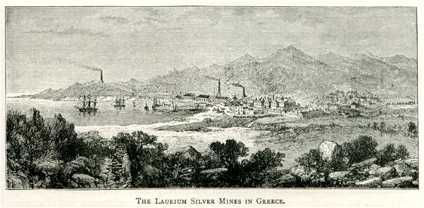 The Laurium silver mines in Greece - Mahaffy John Pentland - 1890