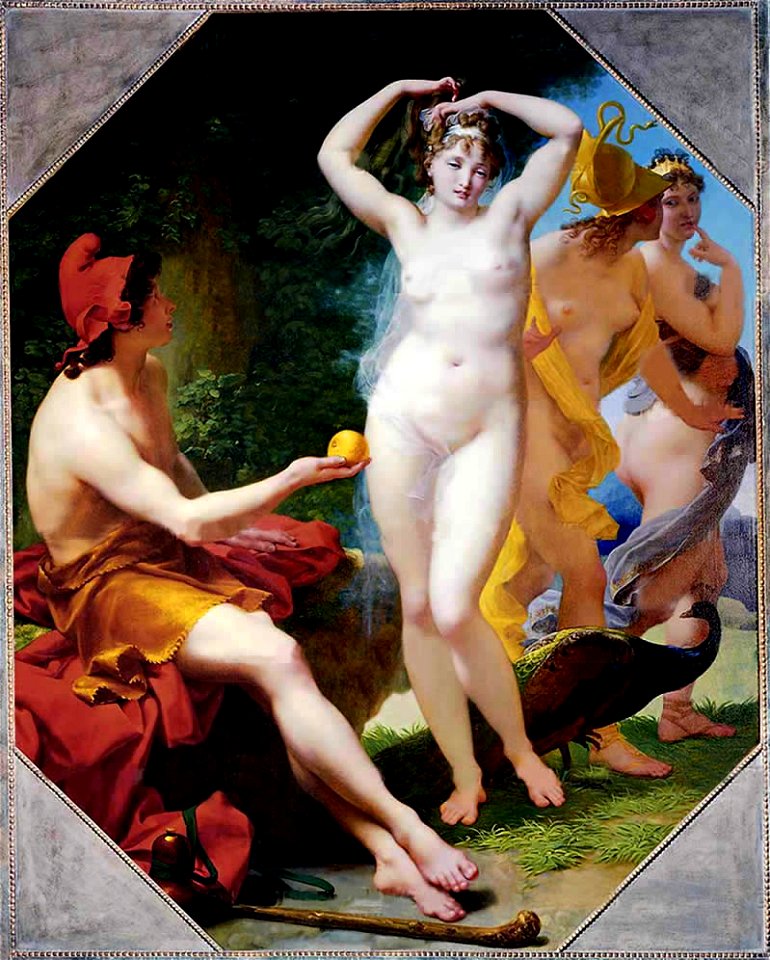 The Judgement of Paris by Jean Baptiste Regnault (1820)