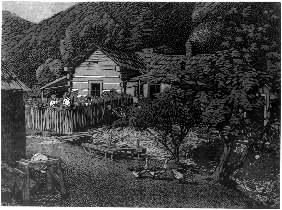 The Washington Barnes cabin LCCN2003652211