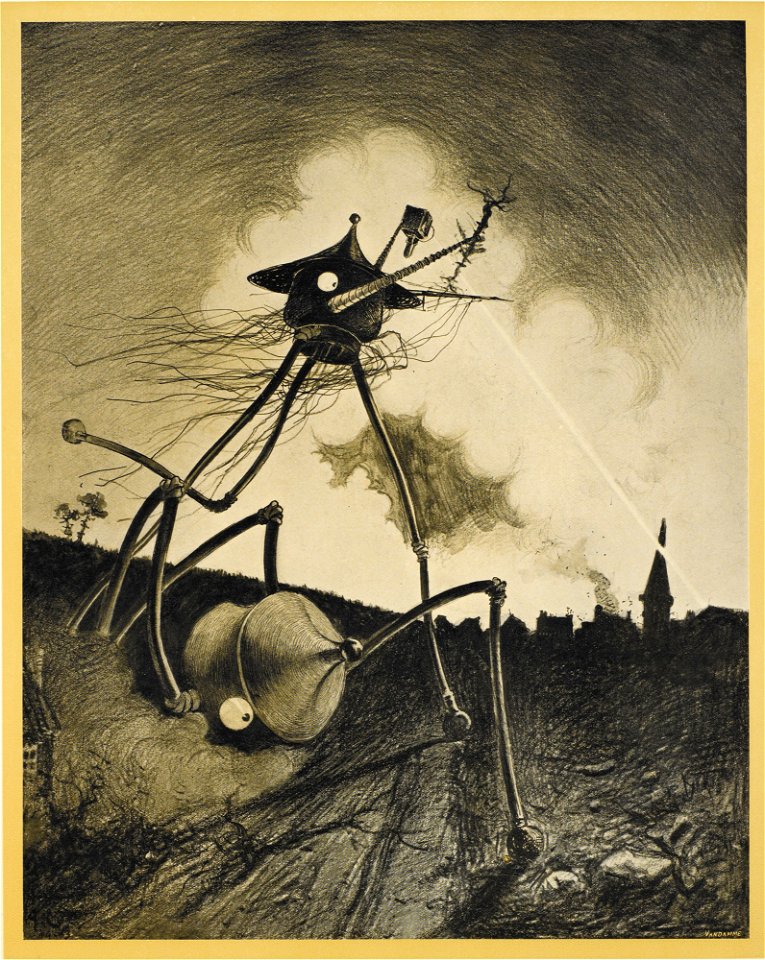 The War of the Worlds by Henrique Alvim Corrêa, print version 12