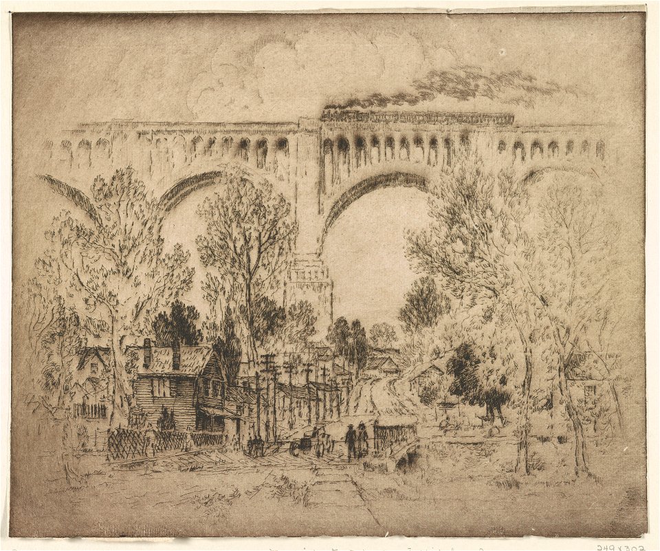 The viaduct, D. L. & W. at Nicholson, Pa. LCCN2003676522