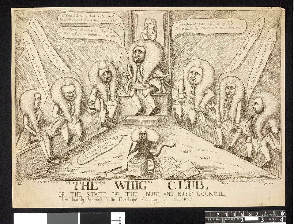 The Whig Club, or the state of the blue and buff council (BM 1868,0808.5394 1)