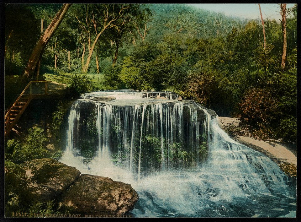 The Weeping Rock, Wentworth Falls LCCN2017657719