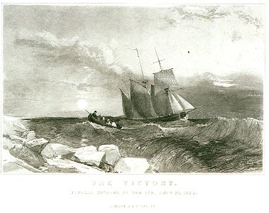 The Victory Finally stopped by the Ice, Sept 30, 1829 RMG PU6141