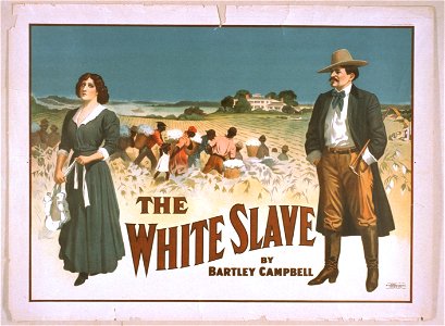 The white slave by Bartley Campbell. LCCN2014636768. Free illustration for personal and commercial use.