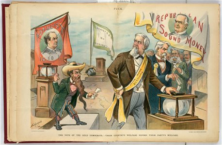 The vote of the gold democrats; - their country's welfare before their party's welfare - Dalrymple. LCCN2010651328. Free illustration for personal and commercial use.