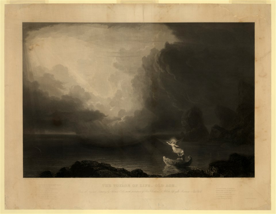 The voyage of life - old age - engraved by James Smillie. LCCN92513871