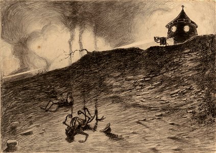 The War of the Worlds by Henrique Alvim Corrêa, orginal graphic 07