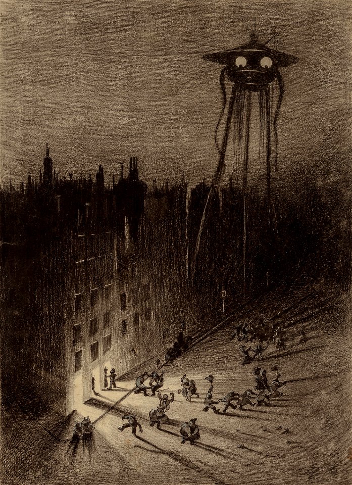 The War of the Worlds by Henrique Alvim Corrêa, orginal graphic 25
