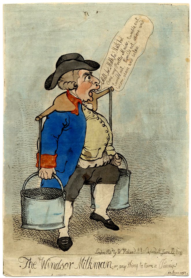The Windsor milkman; or, any thing to turn a penny. (BM 1868,0808.6214)