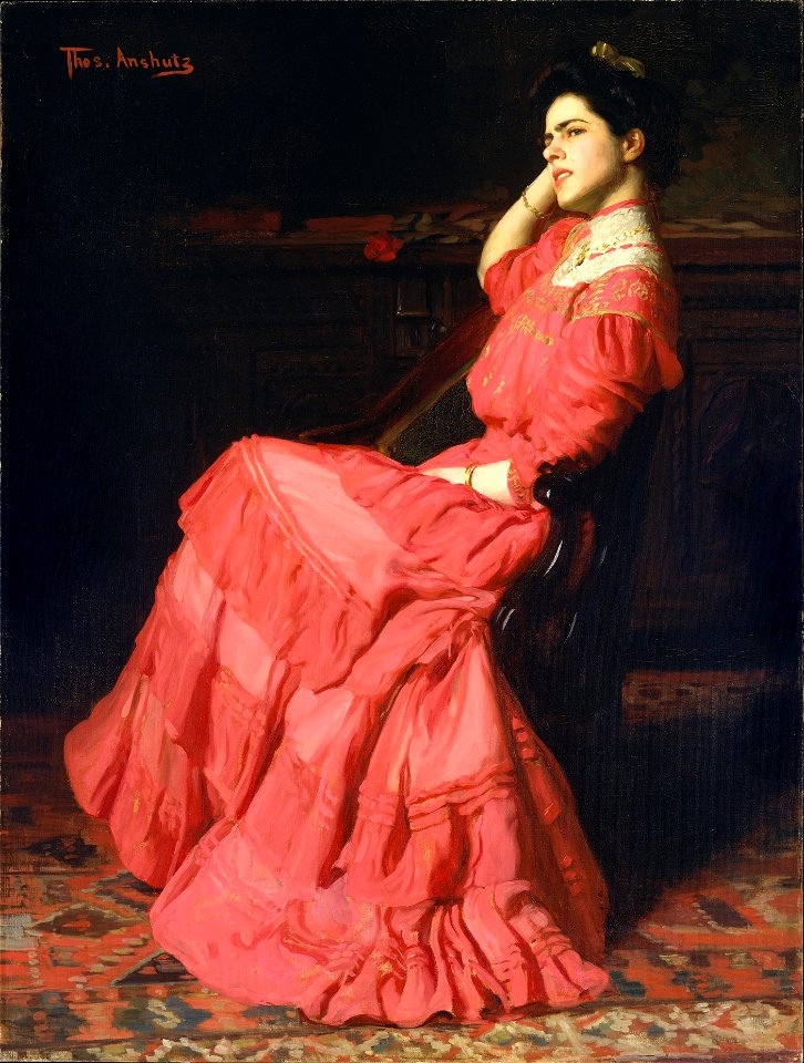 Thomas P. Anshutz - A Rose